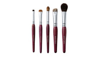 Eye makeup 5pcs Brushes Set (Purpleheart)  (Camellia)