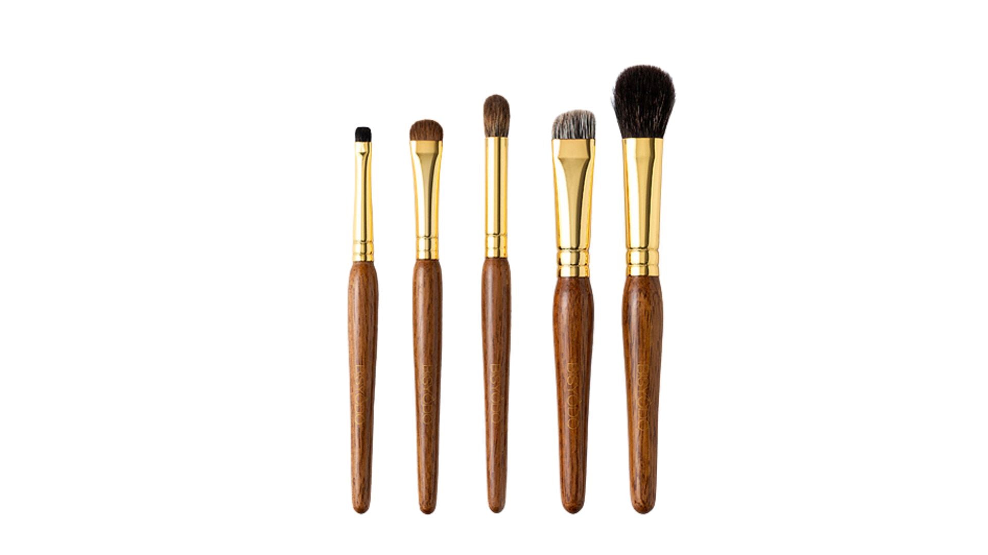 Eye makeup 5pcs Brushes Set (Quince) (Camellia)