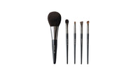 SHIORI 5pcs Brushes Set  (White/Caramel)