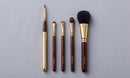 BISYODO 5pcs Brushes Set (White/Caramel)