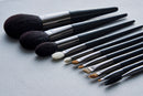 TSUMUGI 11pcs Brushes Set(White/Caramel)