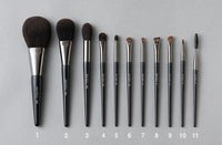 SHIORI 11pcs Brushes Set (Gray/Pink)